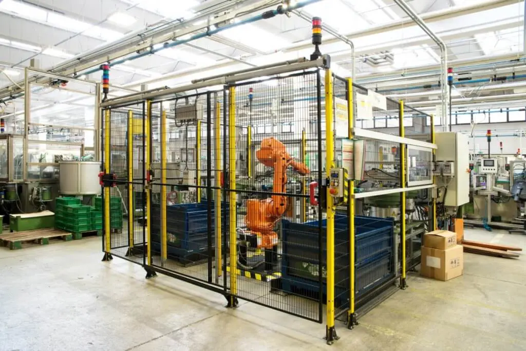 Robot Safety Fencing Image Placeholder
